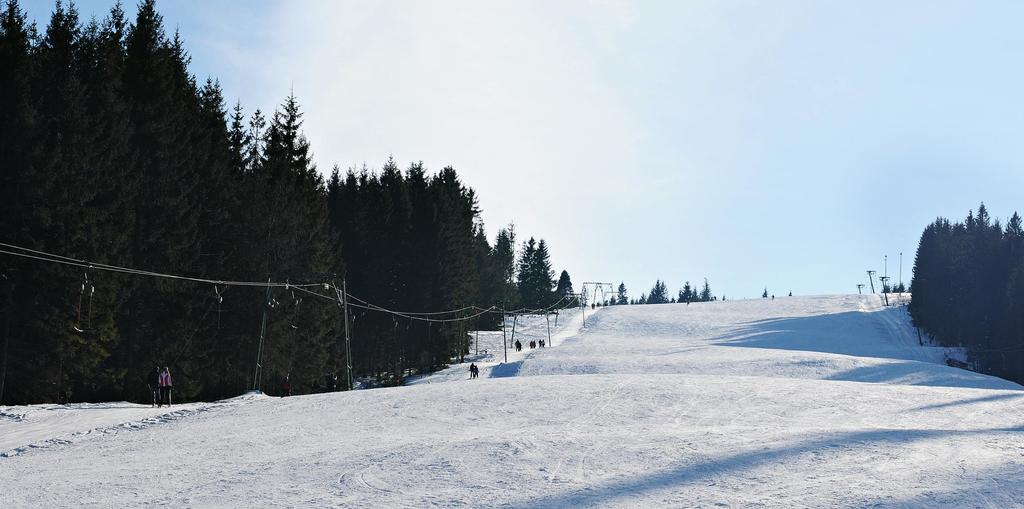 Koliba Ski Gruniky Sihelné Exterior foto