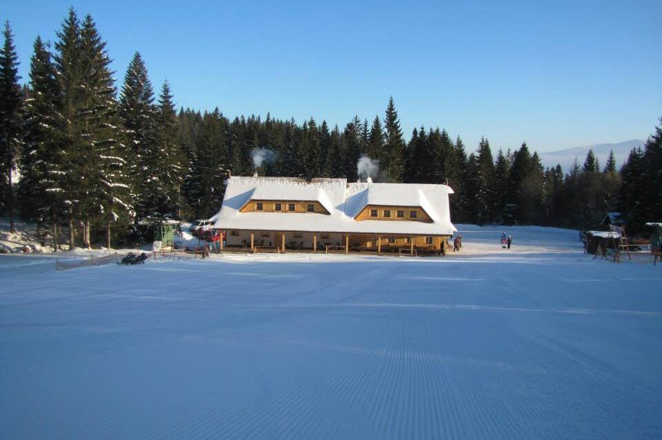Koliba Ski Gruniky Sihelné Exterior foto