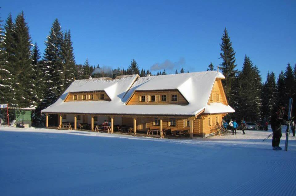 Koliba Ski Gruniky Sihelné Exterior foto